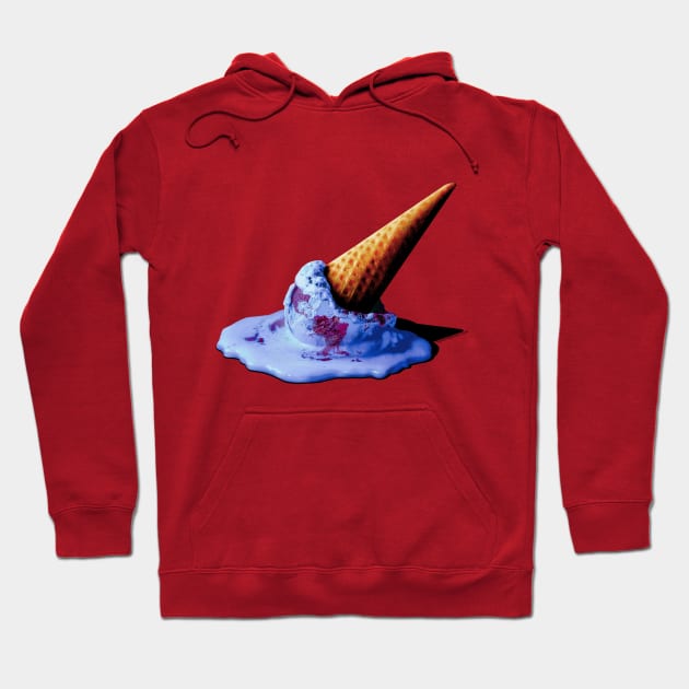 Melting Planet Hoodie by eranfowler